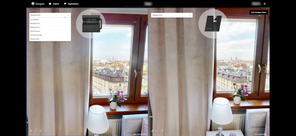 Matterport Pro3,とPro2の比較