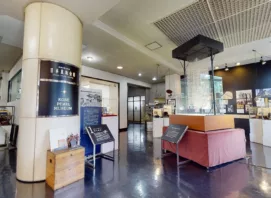 The entrance to the Japan Pearl Center in Kobe, Japan