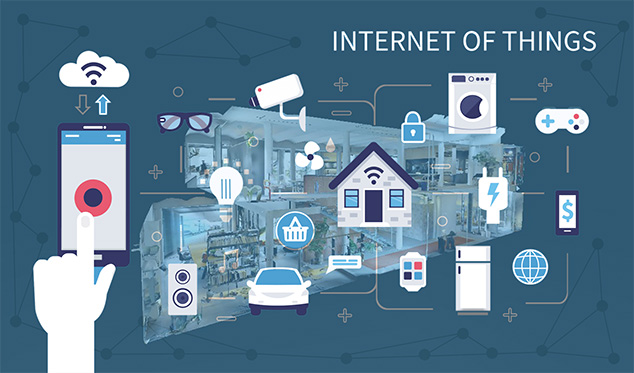 IoTデータとデジタルツインの統合のイメージ図