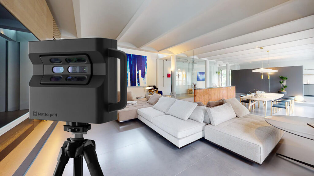 マターポートpro2が住宅展示場にある