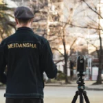 Daniel Brown if Meidansha using a Leica BLK 1 imaging laser scanner