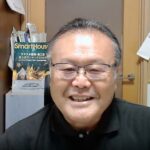 a photo of Satoshi Hayashi, proprietor of Hayashi Komuten, taken during an online interview