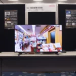 monitor, exhibition booth, virtual tour